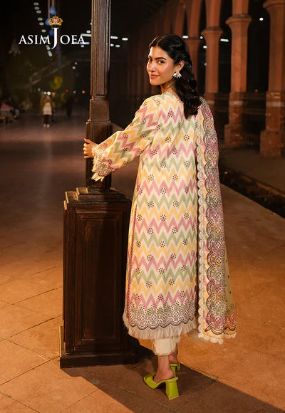 AJUBF-87 DIGITAL PRINTED LAWN 3 PCS