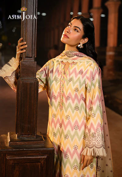 AJUBF-87 DIGITAL PRINTED LAWN 3 PCS