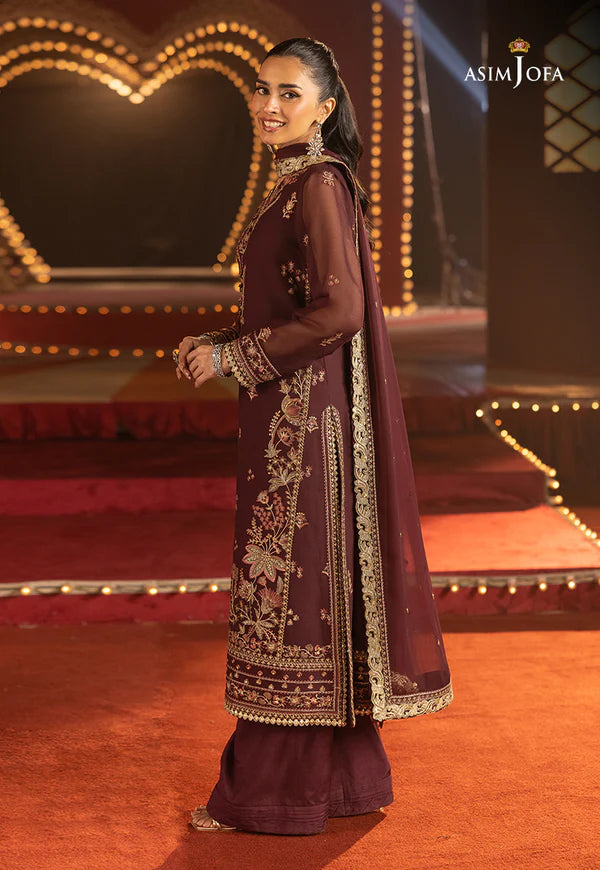 AJLLF-04 Embroidered Chiffon 3 Pcs