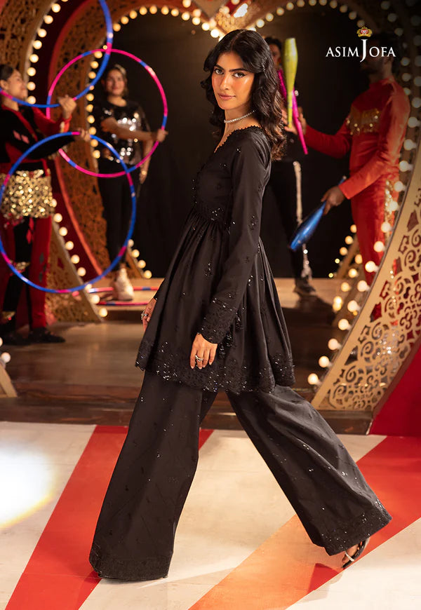 AJLLF-16 Embroidered Silk 2 Pcs