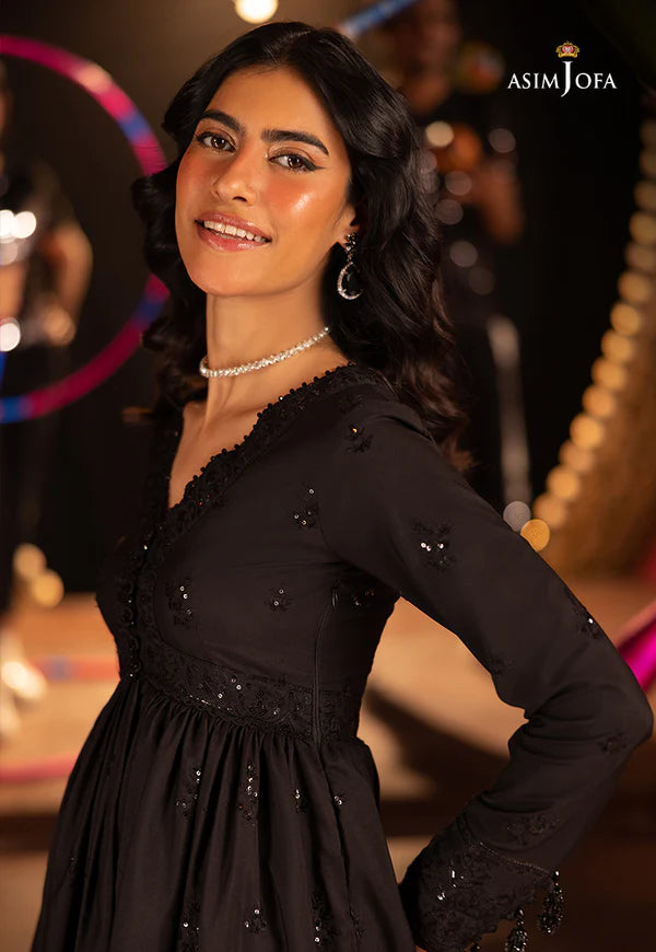 AJLLF-16 Embroidered Silk 2 Pcs