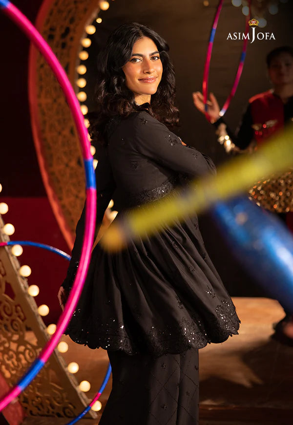 AJLLF-16 Embroidered Silk 2 Pcs