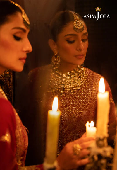 AJMM-10 EMBROIDERED VELVET 3 PCS