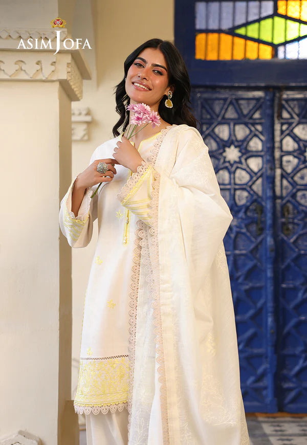 AJUBF-01 EMBROIDERED JACQUARD 2 PCS