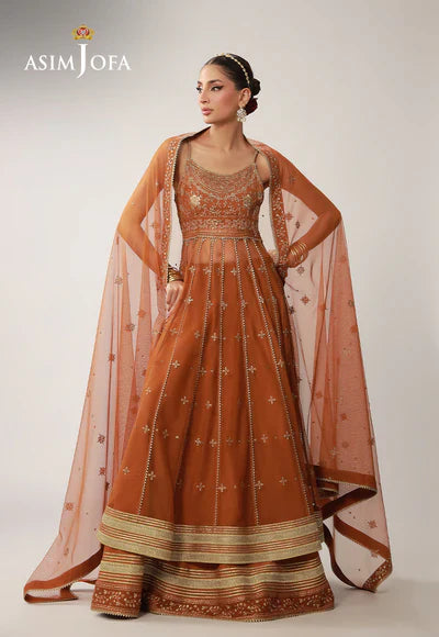 AJULO-01 Embroidered Net Unstitched 3 Pcs