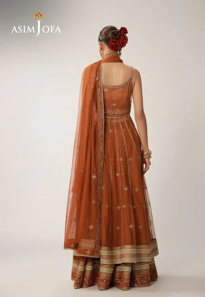 AJULO-01 Embroidered Net Unstitched 3 Pcs