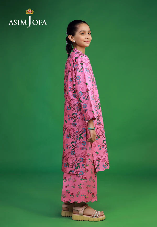 AJKP-05 STITCHED PRINTED CAMBRIC 2 PCS