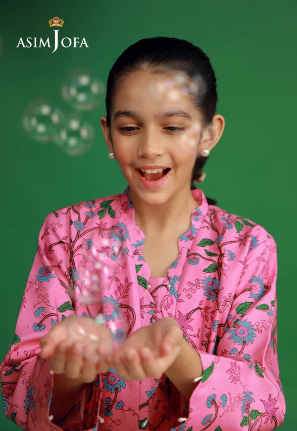 AJKP-05 STITCHED PRINTED CAMBRIC 2 PCS