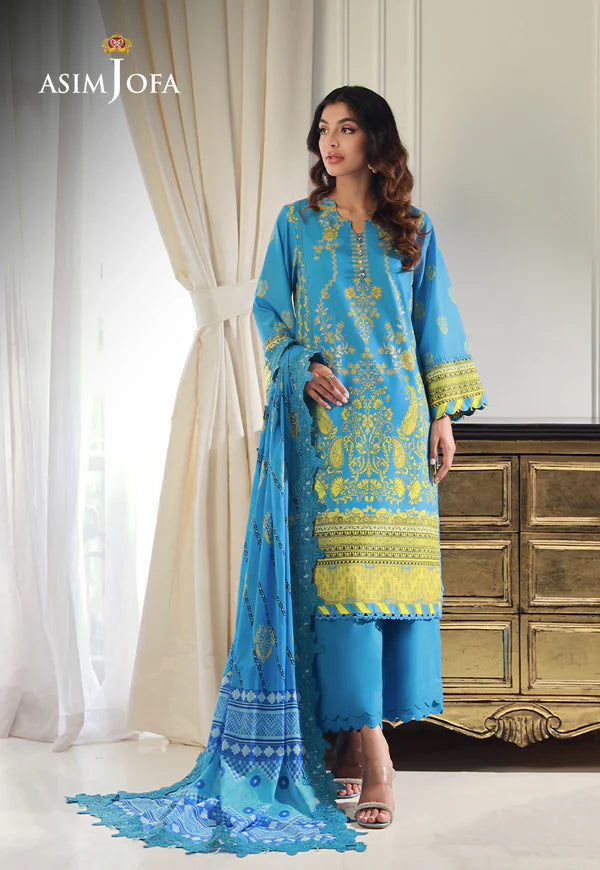 AJUN-16 PRINTED LAWN 3 PCS