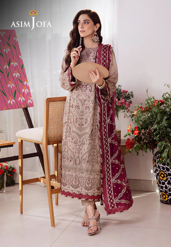 AJUR-10 EMBROIDERED LAWN 3 PCS