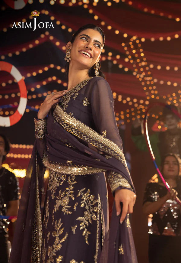 AJLF-01 EMBROIDERED CHIFFON 3 PCS