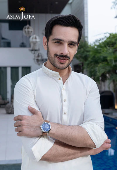 AJMWP-08 STITCHED EMBROIDERED 2PC