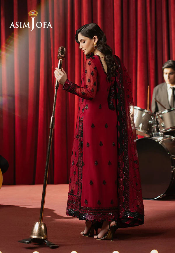 AJPF-07 EMBROIDERED CHIFFON 3 PCS