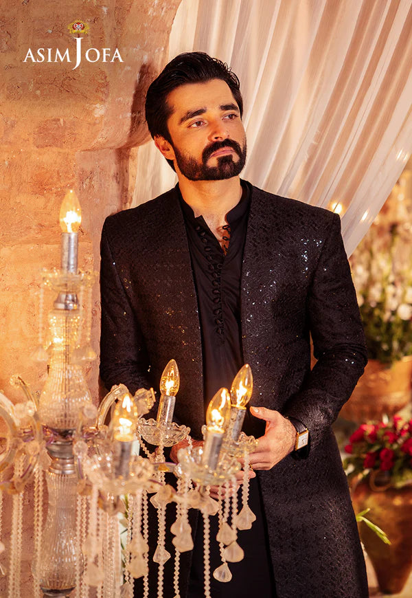 AJMS-03 EMBROIDERED KOREAN RAW SILK 3 PCS