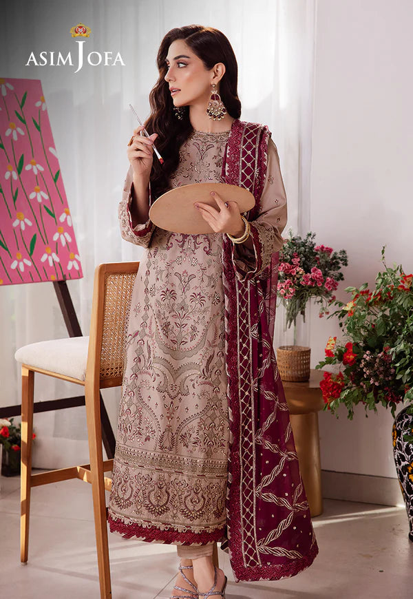 AJUR-10 EMBROIDERED LAWN 3 PCS