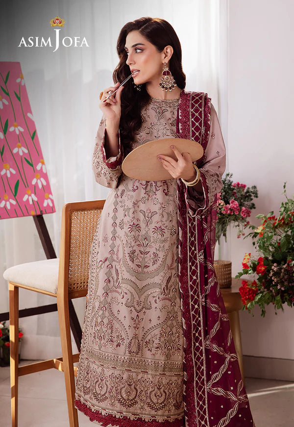AJUR-10 EMBROIDERED LAWN 3 PCS
