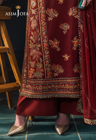 AJLFC-05 EMBROIDERED SLUB LAWN UNSTITCHED 3 PCS