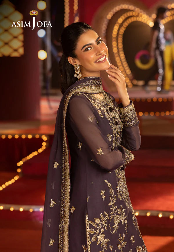 AJLF-01 EMBROIDERED CHIFFON 3 PCS