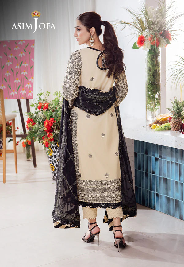 AJUR-09 EMBROIDERED LAWN 3 PCS