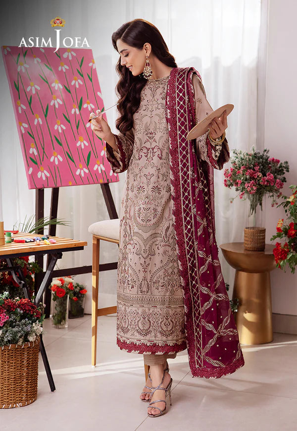 AJUR-10 EMBROIDERED LAWN 3 PCS