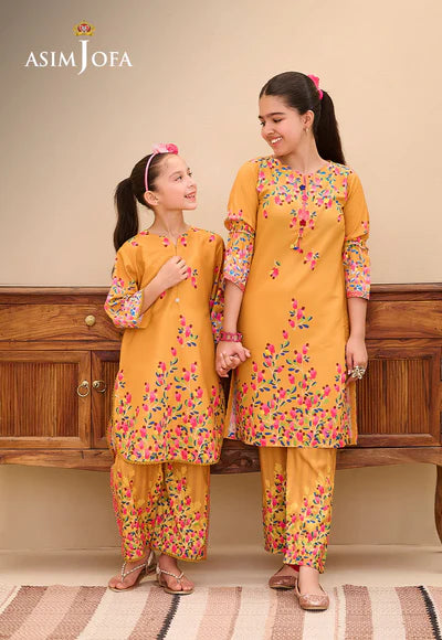 AJGL-01 PRINTED LAWN 2 PCS