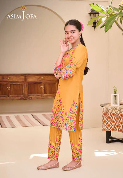 AJGL-01 PRINTED LAWN 2 PCS