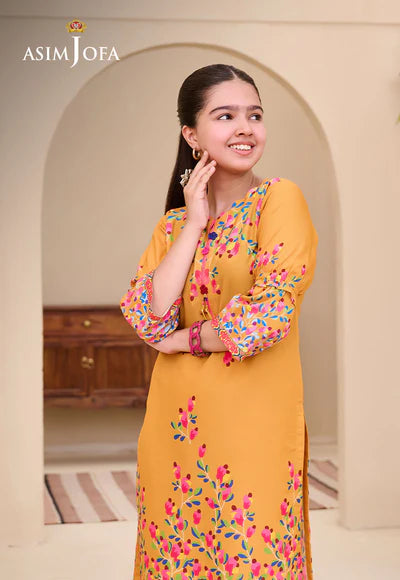 AJGL-01 PRINTED LAWN 2 PCS