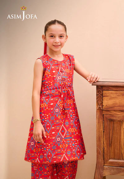 AJGL-02 PRINTED LAWN 2 PCS