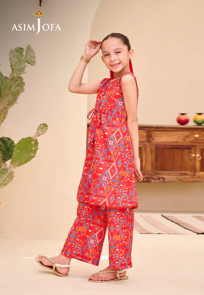 AJGL-02 PRINTED LAWN 2 PCS