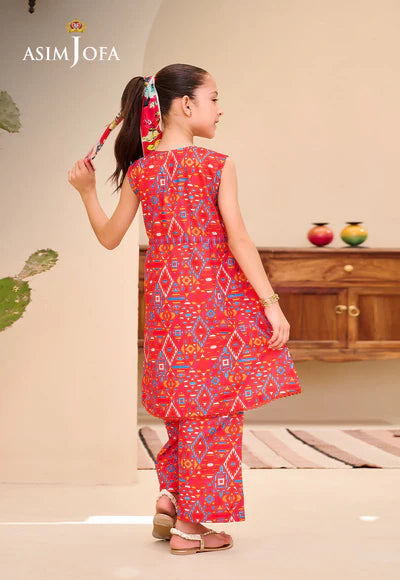 AJGL-02 PRINTED LAWN 2 PCS