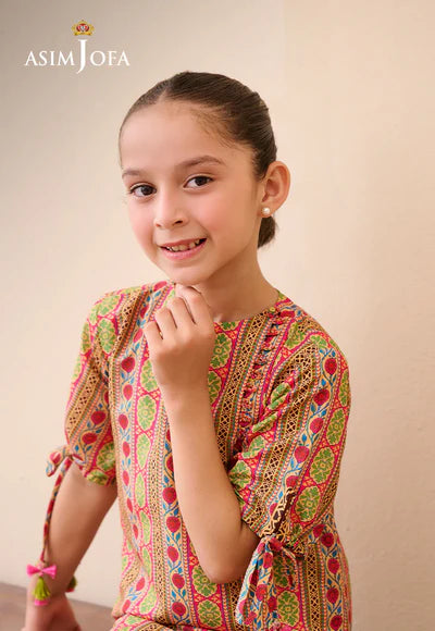 AJGL-03 PRINTED LAWN 2 PCS