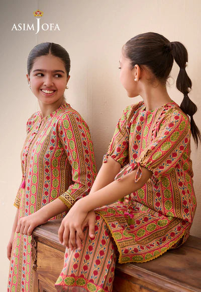 AJGL-03 PRINTED LAWN 2 PCS