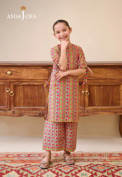 AJGL-03 PRINTED LAWN 2 PCS