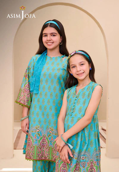 AJGL-04 PRINTED LAWN 2 PCS