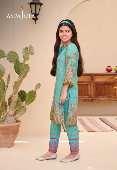 AJGL-04 PRINTED LAWN 2 PCS