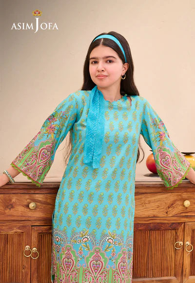 AJGL-04 PRINTED LAWN 2 PCS