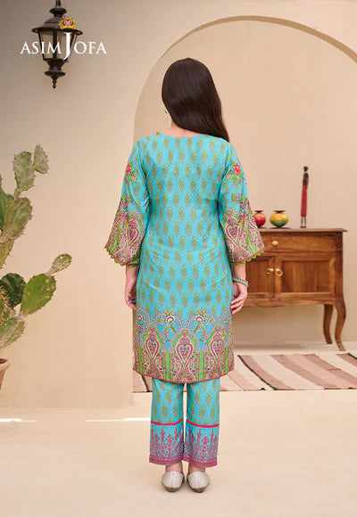 AJGL-04 PRINTED LAWN 2 PCS