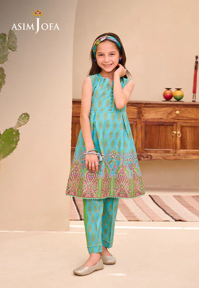 AJGL-04 PRINTED LAWN 2 PCS