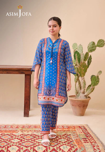 AJGL-05 PRINTED LAWN 2 PCS