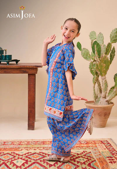 AJGL-05 PRINTED LAWN 2 PCS