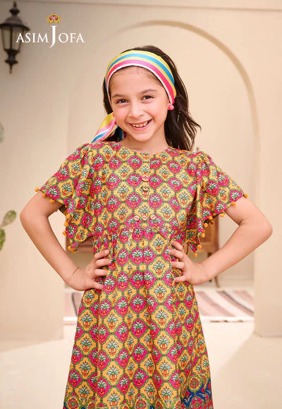 AJGL-06 PRINTED LAWN 2 PCS