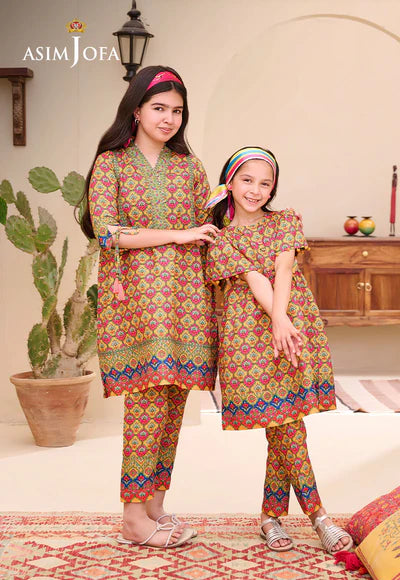 AJGL-06 PRINTED LAWN 2 PCS