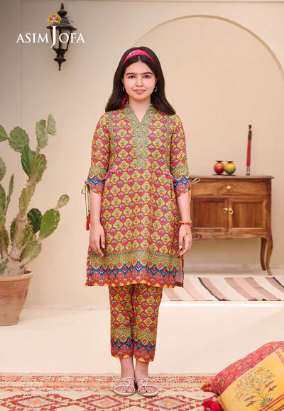 AJGL-06 PRINTED LAWN 2 PCS