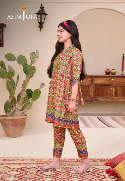 AJGL-06 PRINTED LAWN 2 PCS