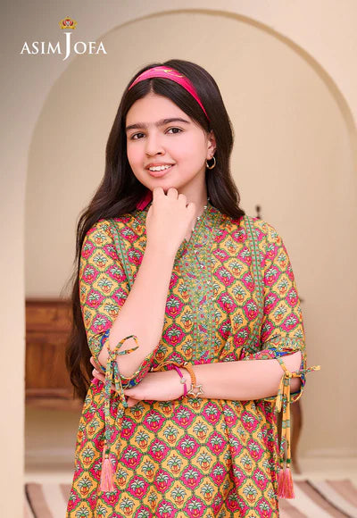 AJGL-06 PRINTED LAWN 2 PCS