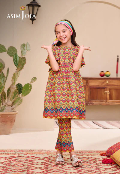 AJGL-06 PRINTED LAWN 2 PCS