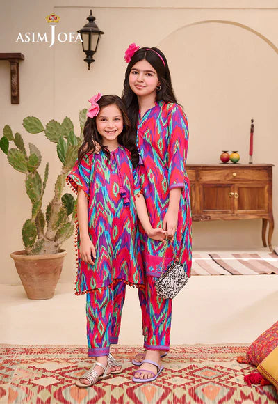 AJGL-07 PRINTED LAWN 2 PCS
