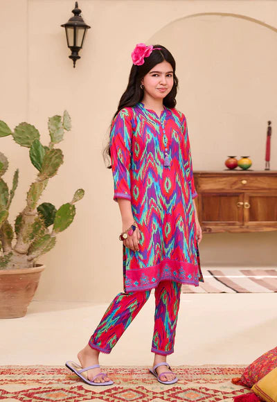 AJGL-07 PRINTED LAWN 2 PCS