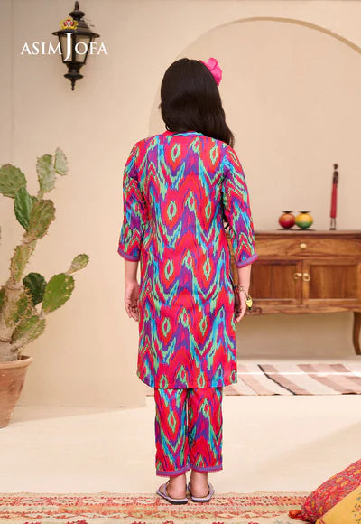 AJGL-07 PRINTED LAWN 2 PCS