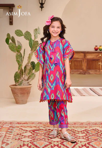AJGL-07 PRINTED LAWN 2 PCS